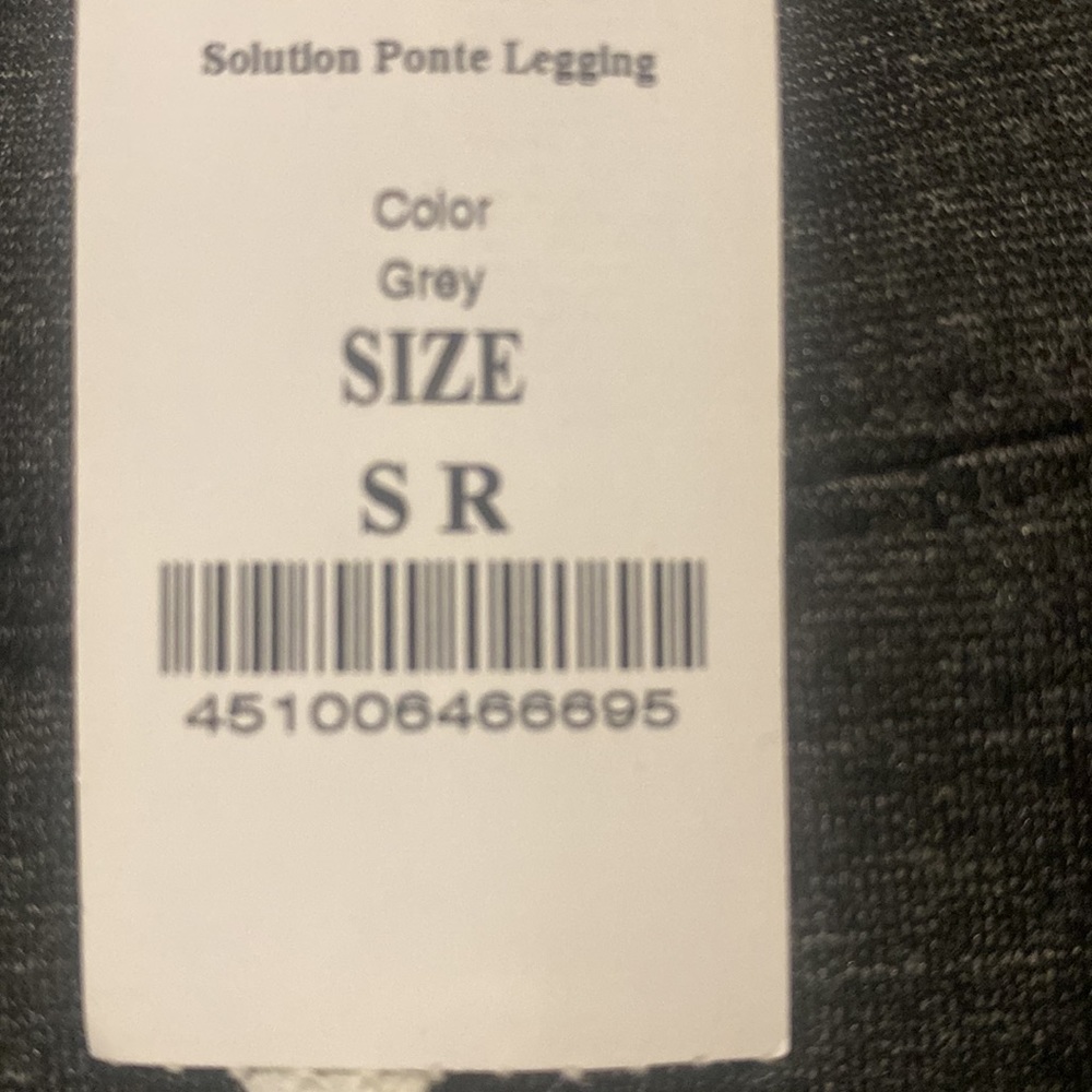 NWT WHBM Solution Ponte Leggings High Waist Grey - Picture 10 of 10